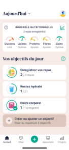 Oviva App Screen Goal