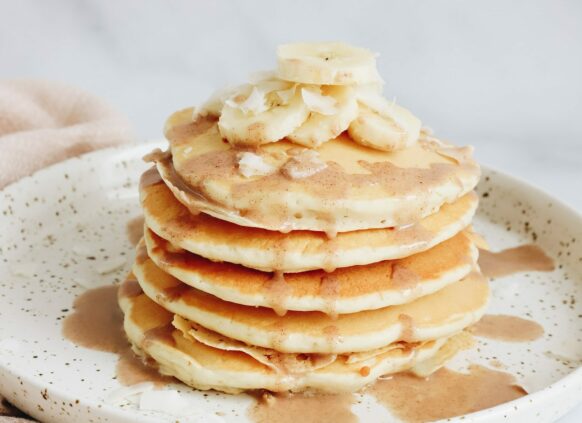 Quinoa Pancakes mit Banane