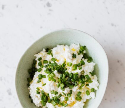 Hirtenkäse mit Schnittlauch