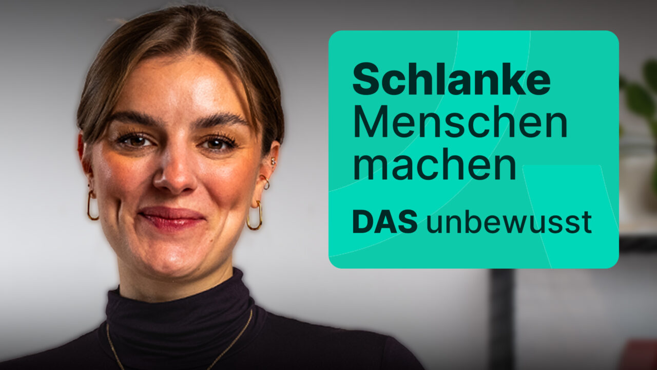 Thumbnail zum Oviva Youtube, was schlanke Menschen anders machen.