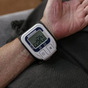 Bluckdruckwerte auf Messgerät