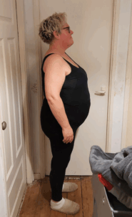 Heidi bevor Oviva Bild