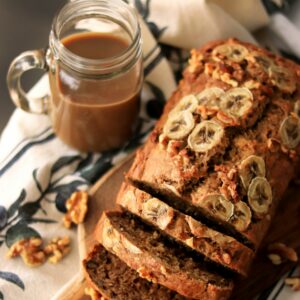 Ein gesundes und leckeres Bananenbrot für die 80 20 Regel.