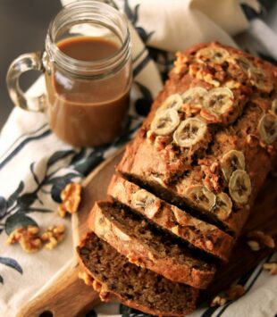 Ein gesundes und leckeres Bananenbrot für die 80 20 Regel.