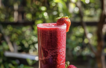 Rote-Bete-Smoothie mit Erdbeeren & Orange