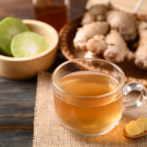 frischer ingwer tee