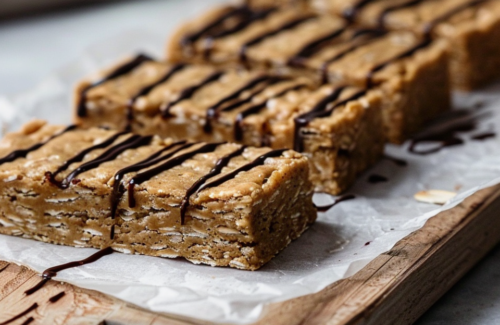 Selbstgemachte Proteinriegel (ohne Backen)