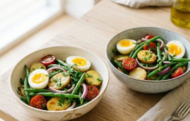Grüner Bohnensalat