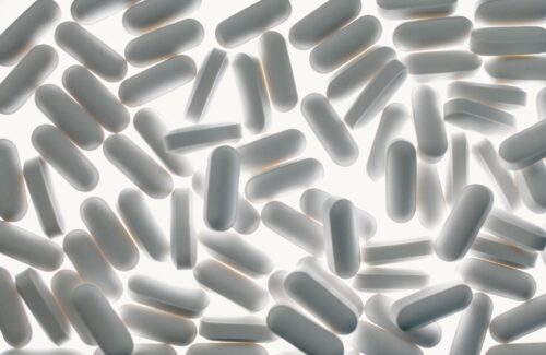 Weiße Tabletten