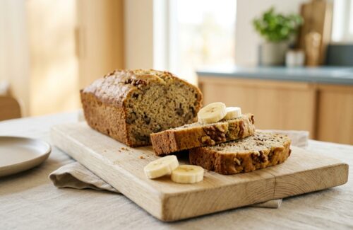 Saftiges Bananenbrot