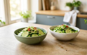 Asiatischer Gurkensalat