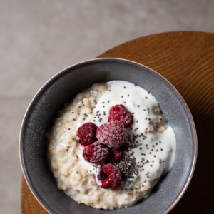 Porridge mit Beeren