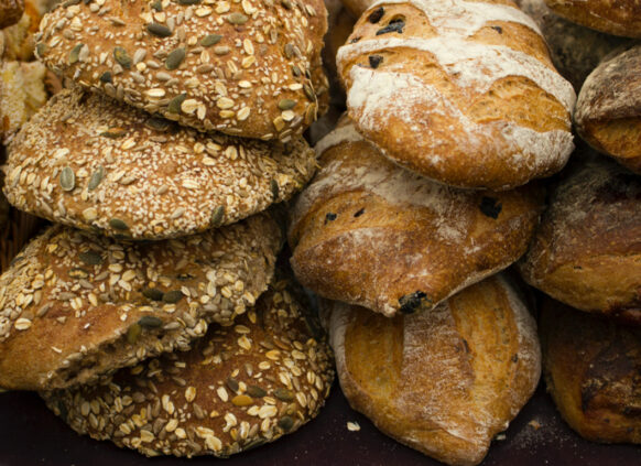 Different loaves of bread