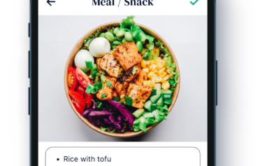 Oviva App Screens Meal logging